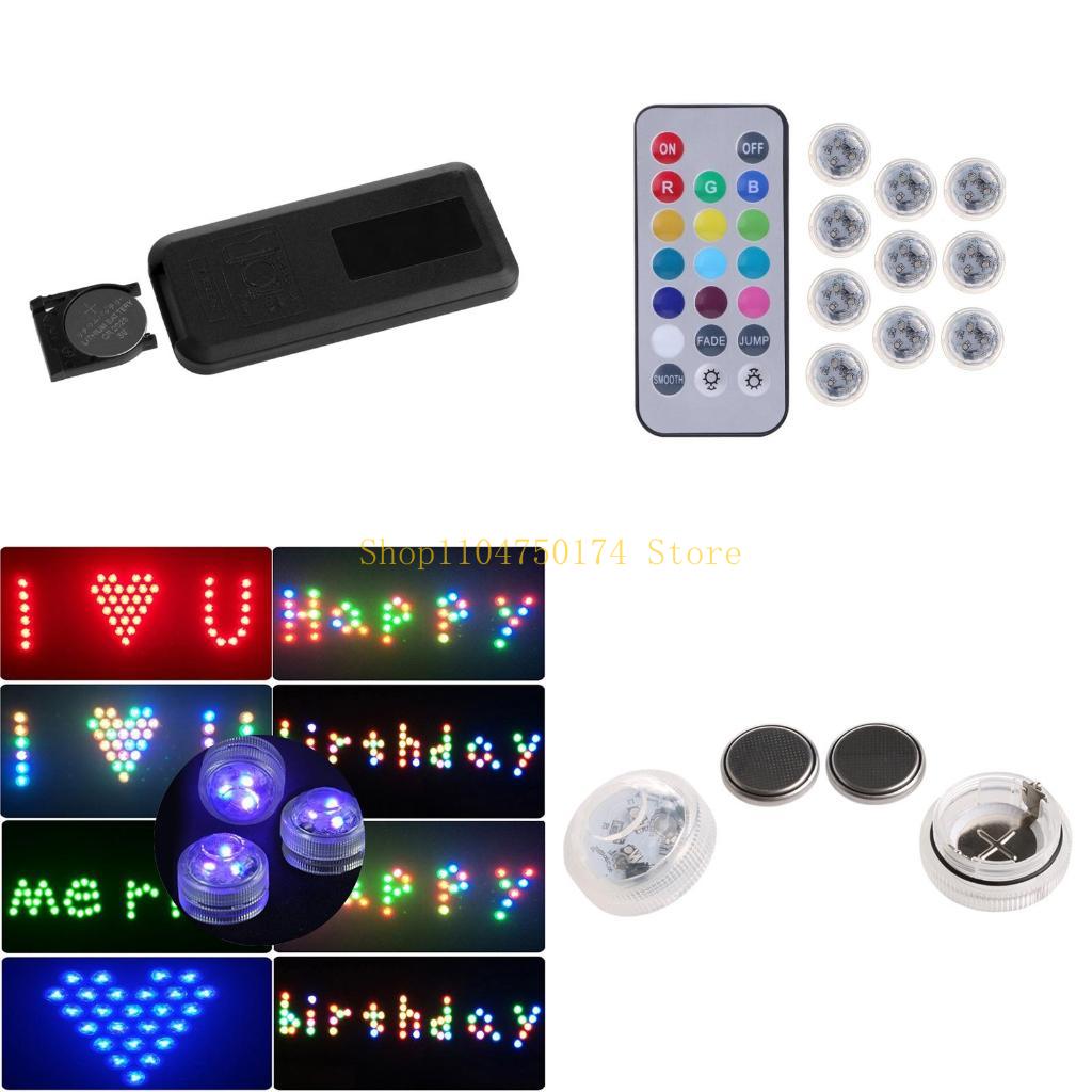 Aquarium Marine Fish For Sale - 10x พิพิธภัณฑ์สัตว์น้ำ LED Fish Light รีโมทคอนโทรลสำหรับน้ำจืดน้ำเค็ม