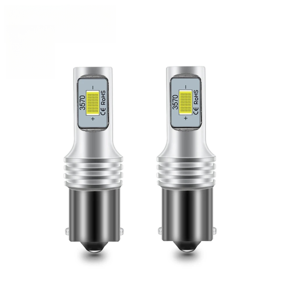 Actinic Blue Led - P21W 1156 BA15S LED ย้อนกลับ Canbus