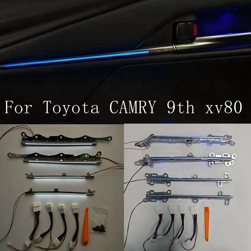 Actinic Blue Led - สำหรับรถยนต์โตโยต้า แคมรี่ รุ่นที่ 9 xv80 แผ่นนำแสงประตู