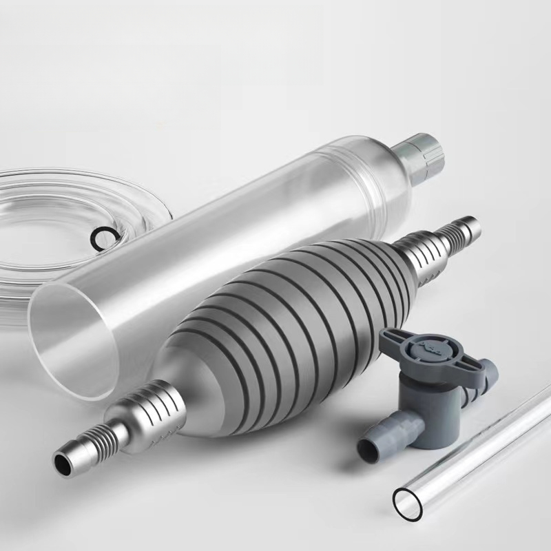 Marine Aquarium Vacuum - 1.5m Aquarium Manual Water Changer ถังปลา