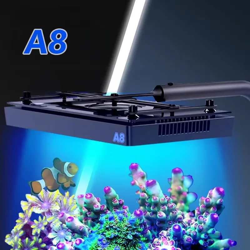 Aquarium Marine Fishes - ไฟ LED สำหรับตู้ปลาทะเล A8SE II Max