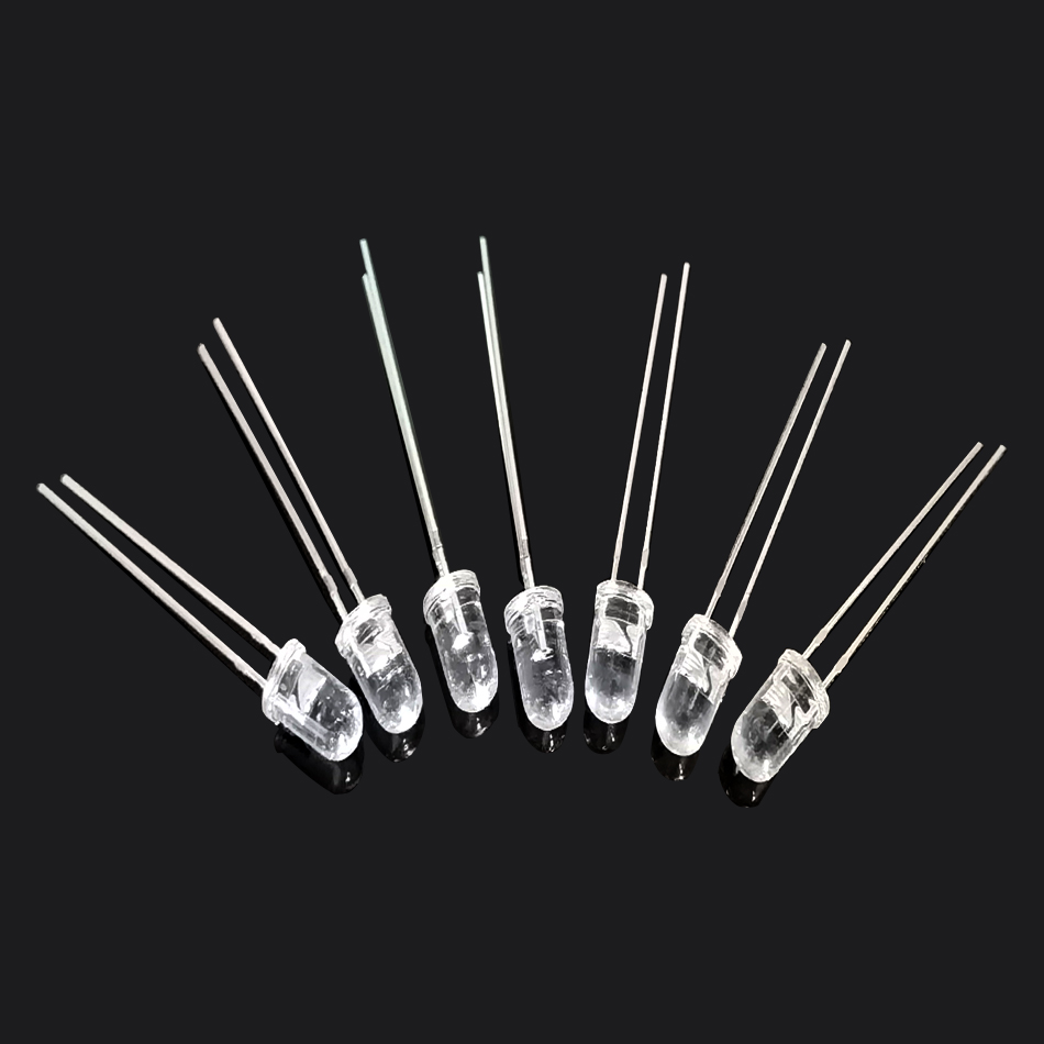 5mm 2pin Cyan Ice Blue 480nm 4 - Actinic Blue Led บทวิจารณ์และราคา