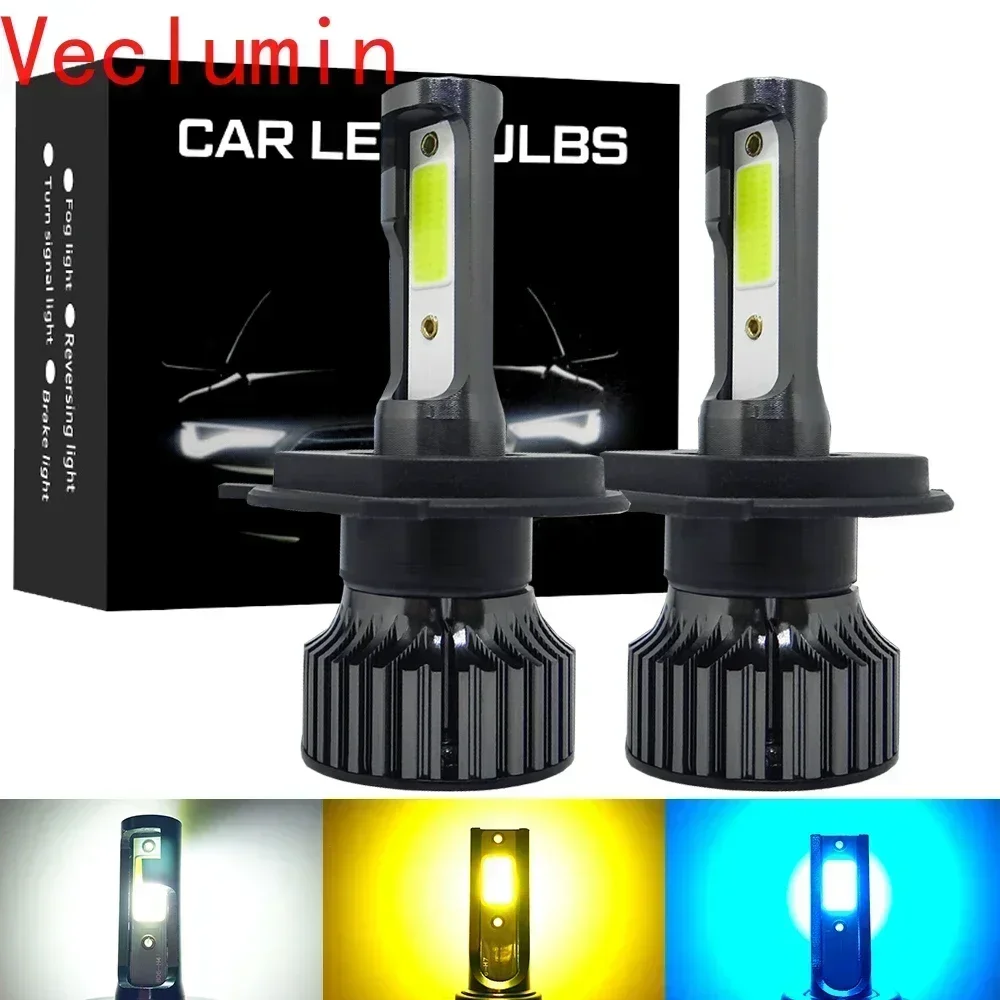 P1Car LED ไฟหน้า H4 H7 H1 H3 H - Actinic Blue Led บทวิจารณ์และราคา