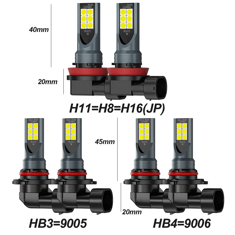 หลอดไฟ LED 2 ชิ้น รุ่น H8 H11  - Actinic Blue Led บทวิจารณ์และราคา