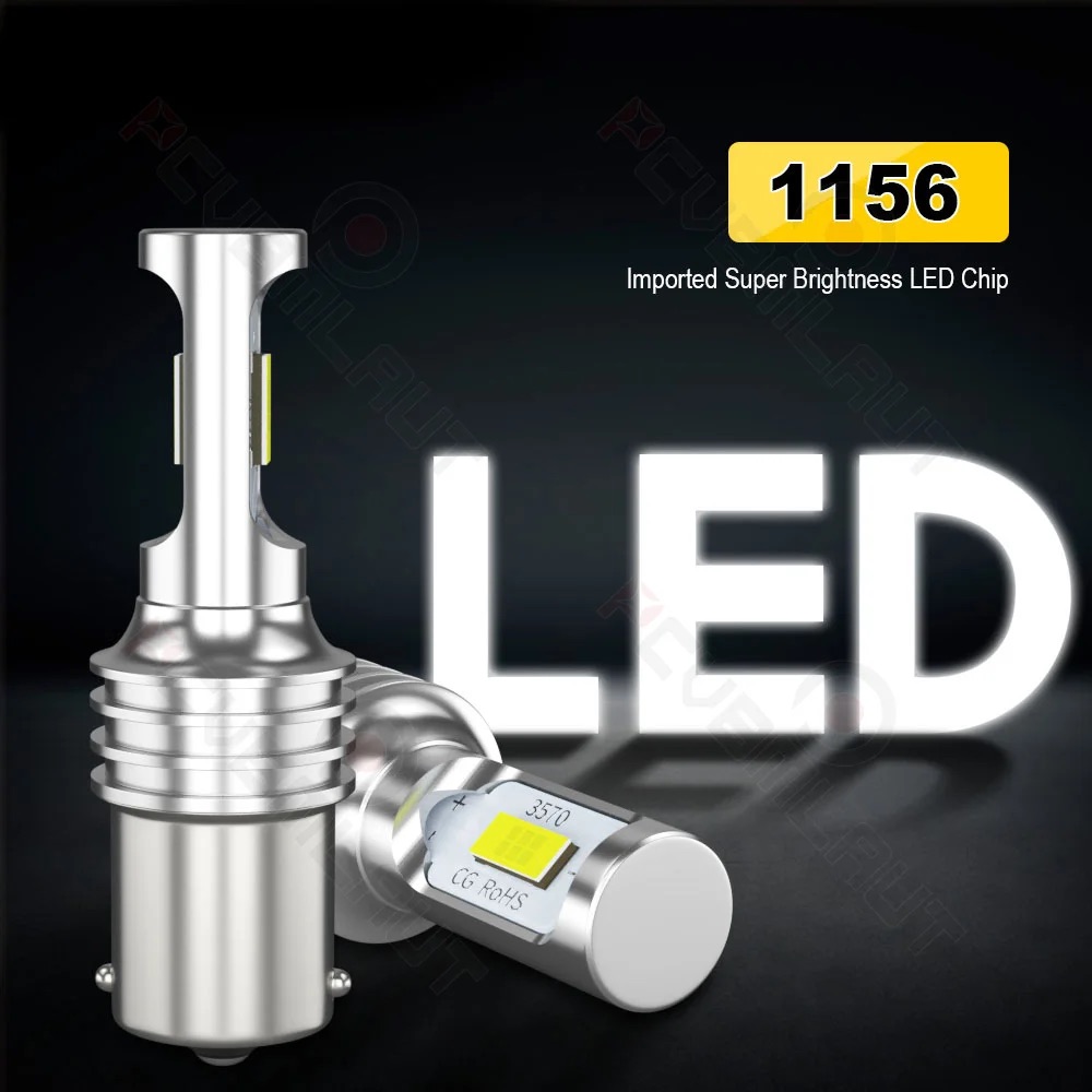 P21W 1156 BA15S LED ย้อนกลับ C - Actinic Blue Led บทวิจารณ์และราคา