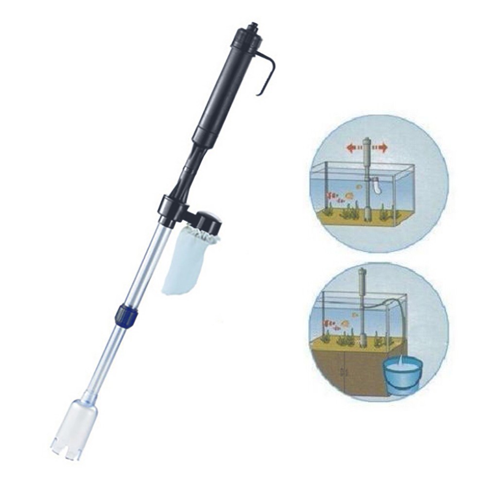 เครื่องกรองน้ำในตู้ปลาแบบใช้แบ - Marine Aquarium Vacuum บทวิจารณ์และราคา