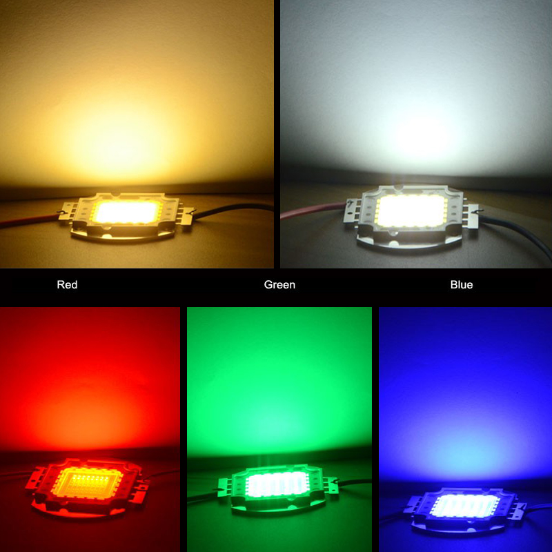 ชิป LED COB กำลังสูง 10W-100W  - Actinic Blue Led บทวิจารณ์และราคา