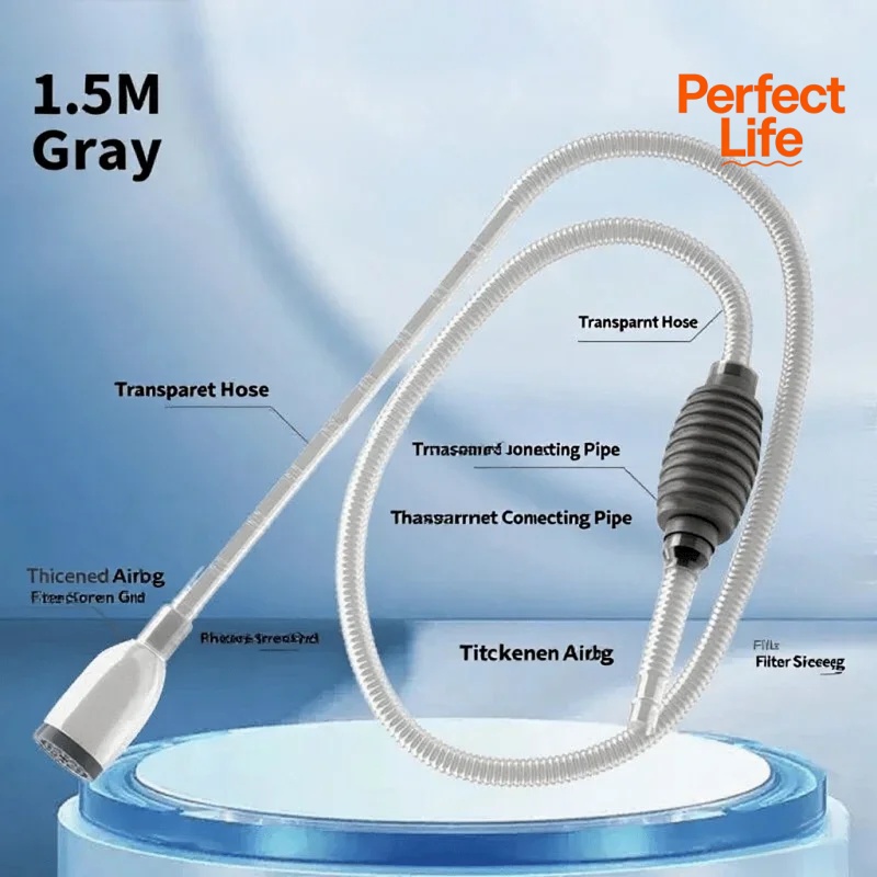 เครื่องเปลี่ยนน้ำตู้ปลาแบบมือถ - Marine Aquarium Vacuum บทวิจารณ์และราคา