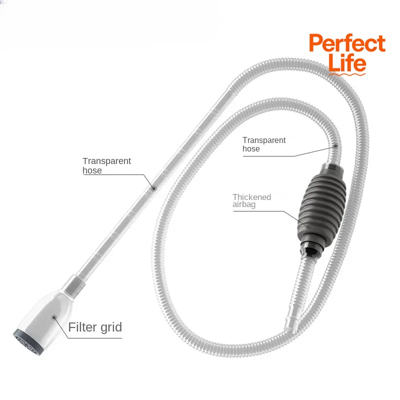 เครื่องเปลี่ยนน้ำตู้ปลาแบบมือถ - Marine Aquarium Vacuum บทวิจารณ์และราคา