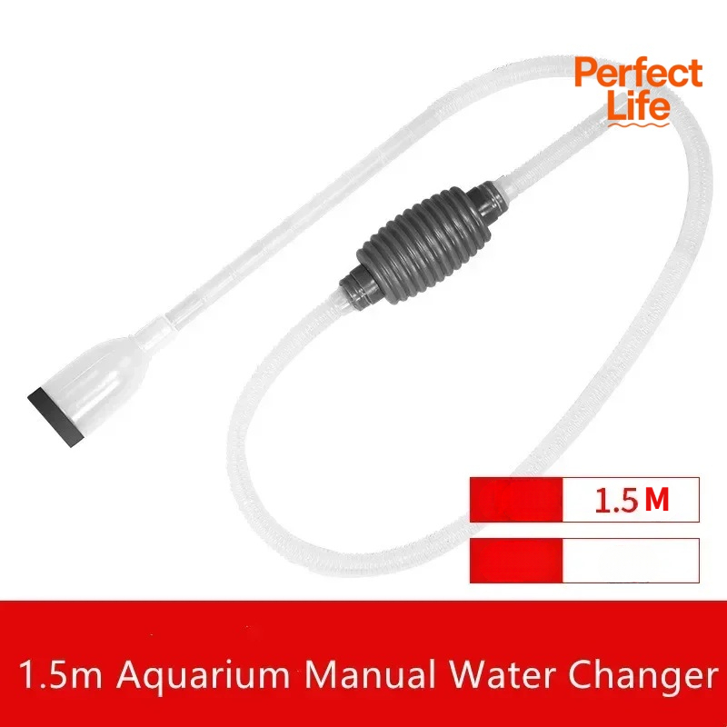 เครื่องเปลี่ยนน้ำตู้ปลาแบบมือถ - Marine Aquarium Vacuum บทวิจารณ์และราคา