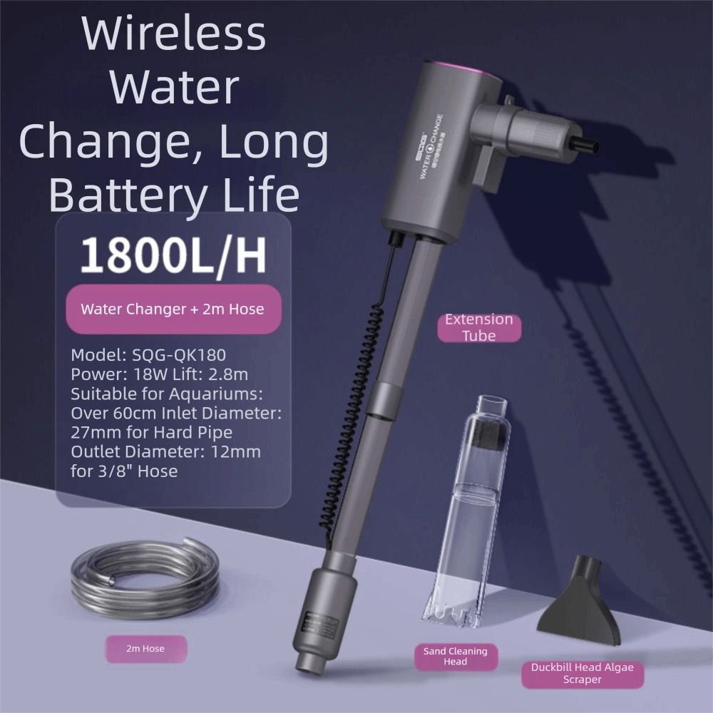เครื่องดูดฝุ่นในตู้ปลาอัตโนมัต - Marine Aquarium Vacuum บทวิจารณ์และราคา